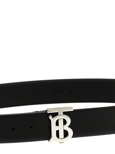 Shop Burberry Tb Belts Black