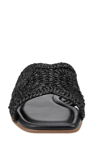 Marc Fisher Ltd Narda Slide Sandal In Black