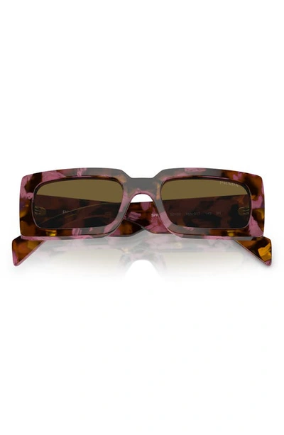 Prada Rectangular-frame Sunglasses Sunglasses In Dark Violet