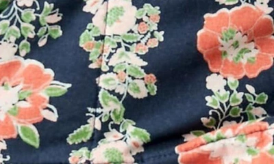 Shop Free People Chloe Floral Print Jacket In Dusk Combo