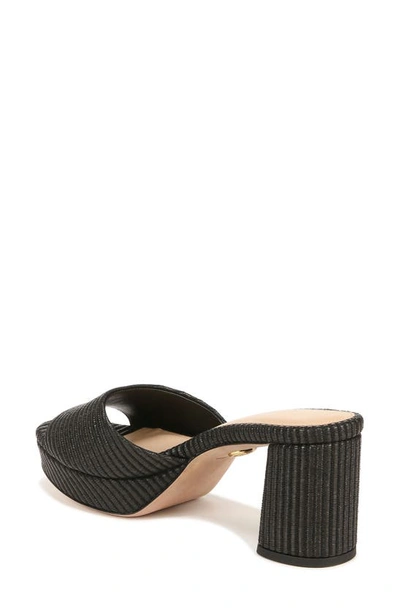 Shop Veronica Beard Dali Platform Slide Sandal In Black