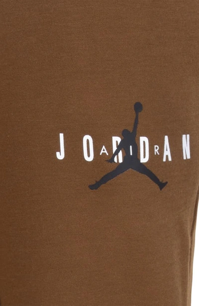 Shop Jordan Kids' Jumpman Sustainable Joggers In Light British Tan