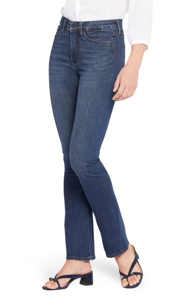 Shop Nydj Le Silhouette High Waist Slim Bootcut Jeans In Precious