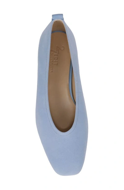 Shop 27 Edit Naturalizer Carla Flat In Bluebell Suede