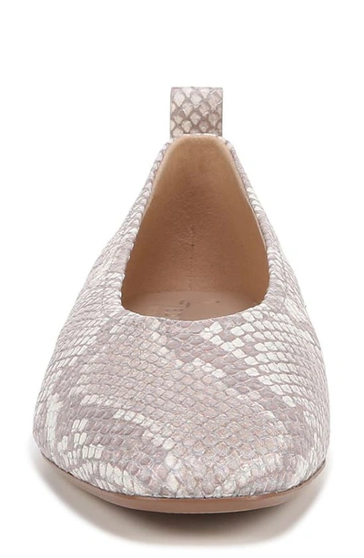 27 Edit Naturalizer Carla Flat In White Multi Snake