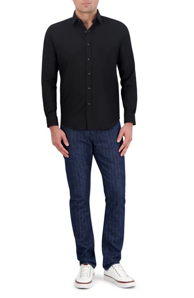 Shop Robert Graham Amory Button-up Shirt In Black