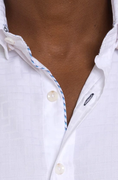 Shop Robert Graham Amory Button-up Shirt In White