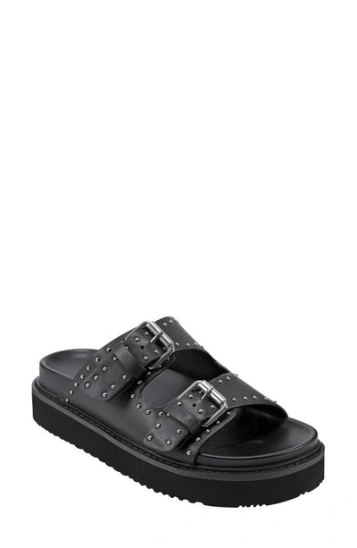 Shop Marc Fisher Ltd Agusta Slide Sandal In Black 001