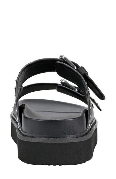 Marc Fisher Ltd Agusta Slide Sandal In Black 001