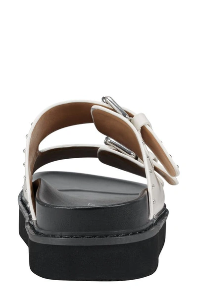 Shop Marc Fisher Ltd Agusta Slide Sandal In Ivory 150