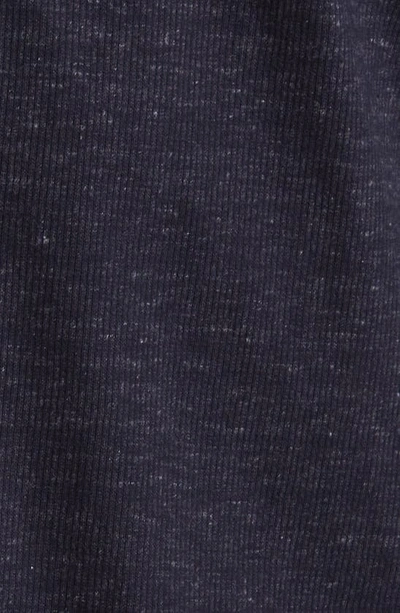 Robert Barakett Minton Knit Button-up Shirt In Navy