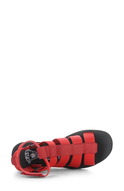 Fly London Yufi Espadrille In Lipstick Red/ Red