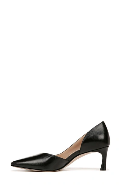 27 Edit Naturalizer Faith Half D'orsay Pointed Toe Pump In Black Leather