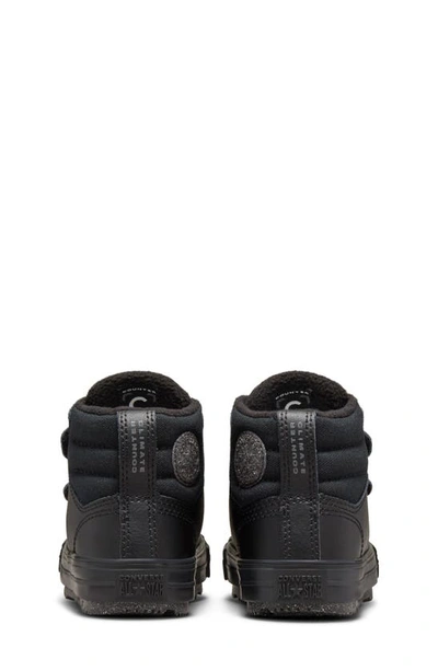 Shop Converse Kids' Chuck Taylor® All Star® Berkshire Sneaker In Black/ Black/ Iron Grey