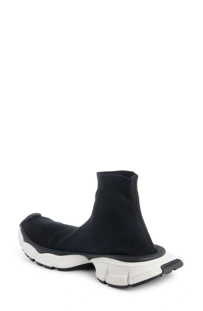 Shop Balenciaga 3xl Sock Sneaker In Black/ White