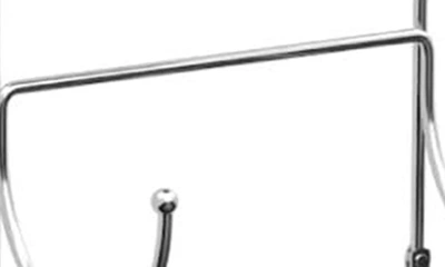 Sorbus Wall Mounted Organizing Rack In Silver