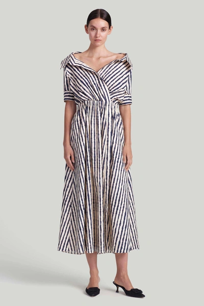 Shop Altuzarra 'lydia' Dress In Sparrow