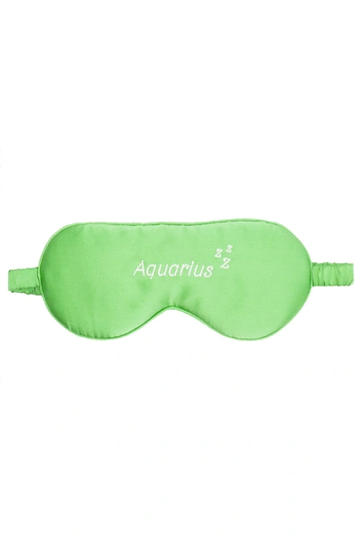 Holisticity Zodiac Silk Eye Mask - Aquarius