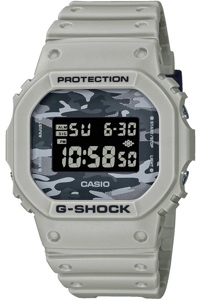 Shop Casio Men's 43mm Quartz Watch In Silver