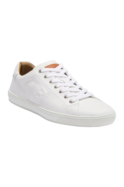 Shop Bally Orivel Men's 6240303 White Leather Sneaker