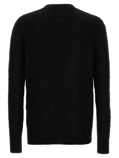 Shop Alexander Mcqueen 'skull' Sweater In Black