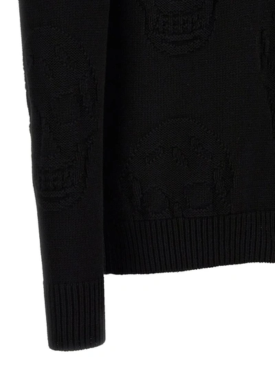 Shop Alexander Mcqueen 'skull' Sweater In Black