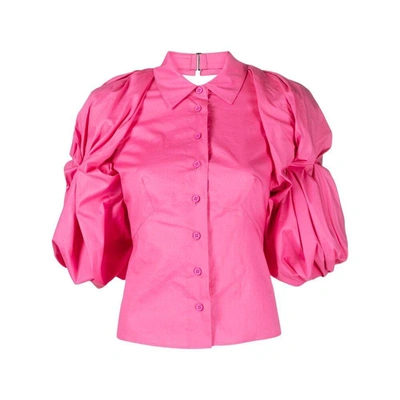 Shop Jacquemus Shirts In Pink