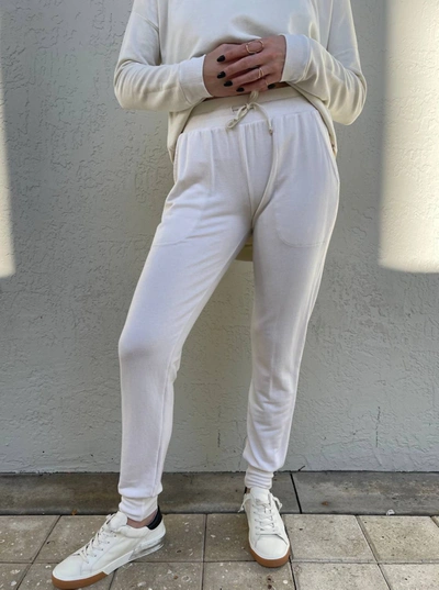 Shop Fresh Laundry Jogger In Cream In White
