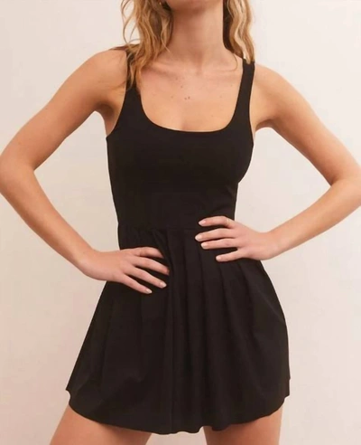 Shop Z Supply Hot Shot Dress In Black