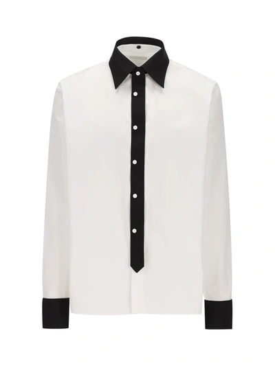 Shop Prada Shirts In White