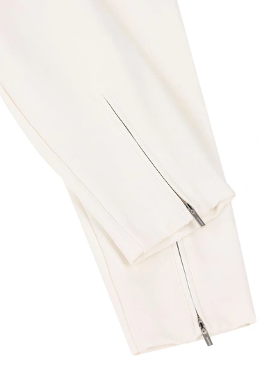 Shop Ferragamo Salvatore  Trousers In White