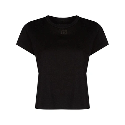 Shop Alexander Wang T T By -shirts In Black