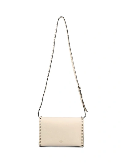 Shop Valentino Garavani Handbags In Light Ivory