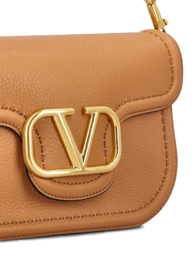 Shop Valentino Garavani Handbags In Almond Beige
