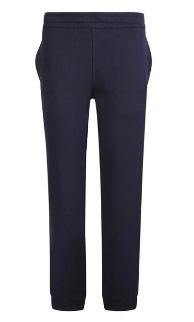 Shop Burberry Pants In Blue