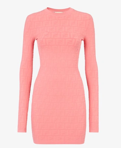 Shop Fendi Dresses In Pink