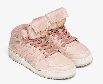 Shop Fendi Sneakers & Slip-on In Pink