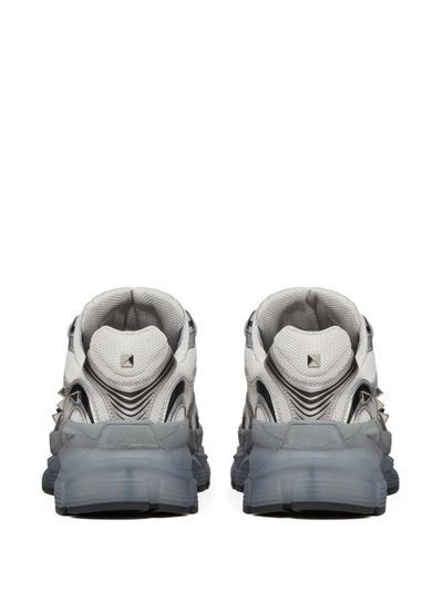 Shop Valentino Garavani Sneakers & Slip-on In Gray