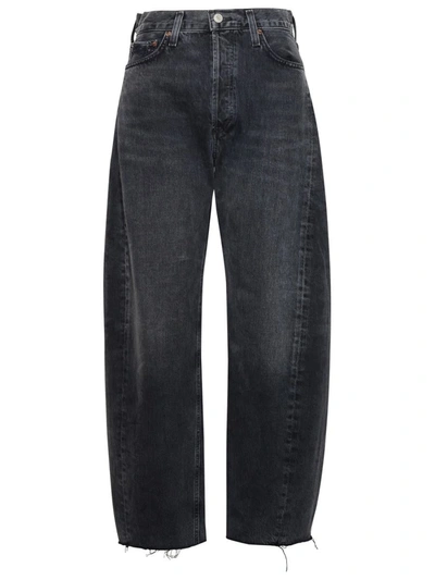 Shop Agolde Jeans Luna In Black