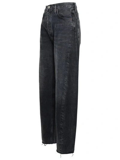 Shop Agolde Jeans Luna In Black
