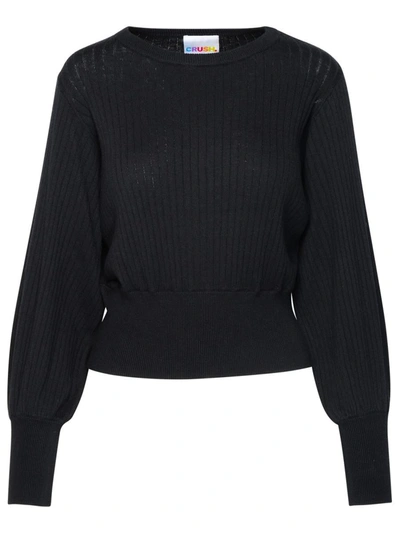 Shop Crush Black Cashmere Blend Sweater