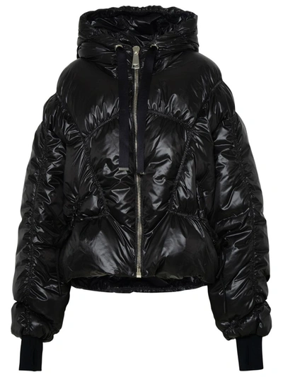 Shop Khrisjoy Khris Cloud' Black Nylon Down Jacket