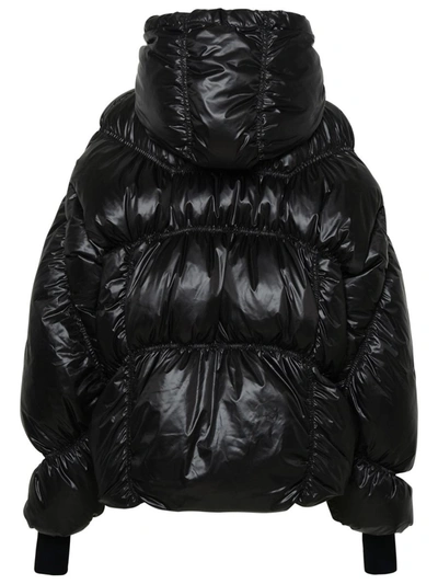 Shop Khrisjoy Khris Cloud' Black Nylon Down Jacket