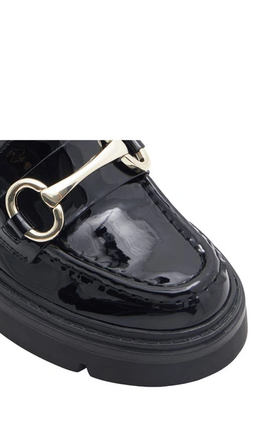 Shop Aldo Miska Platform Bit Loafer In Black