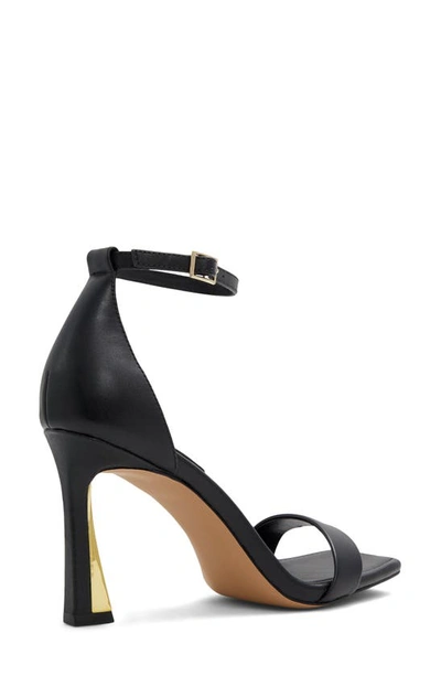 Shop Aldo Rosali Square Toe Sandal In Black