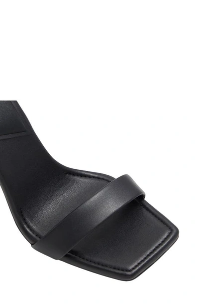 Shop Aldo Rosali Square Toe Sandal In Black