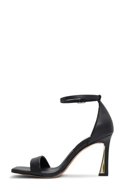 Shop Aldo Rosali Square Toe Sandal In Black