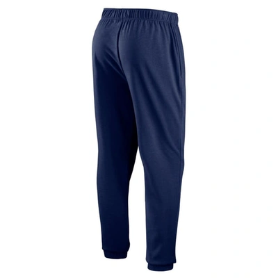 Fanatics Branded Navy Seattle Seahawks Big & Tall Chop Block Lounge Pants In Navy