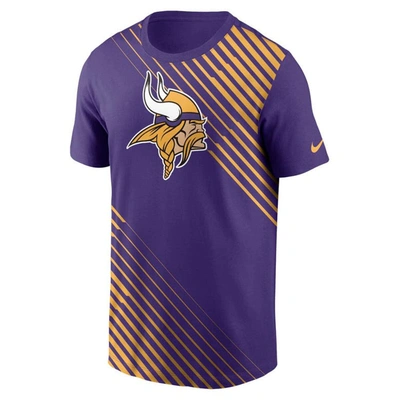 Shop Nike Purple Minnesota Vikings Yard Line Fashion Asbury T-shirt