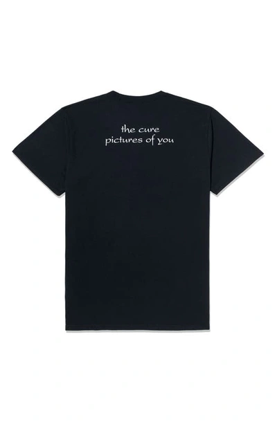 Shop Noah X The Cure 'picture Of You' Cotton Graphic T-shirt In Black